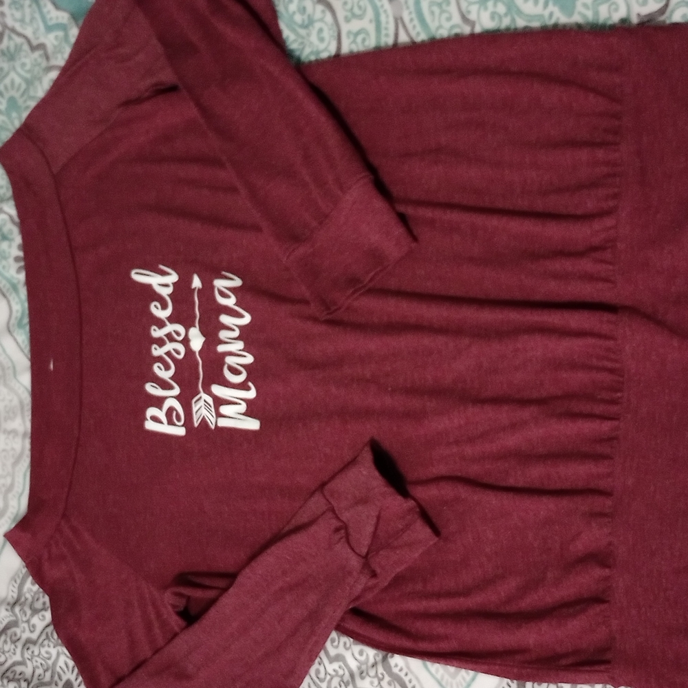 Long sleeve Mom shirt